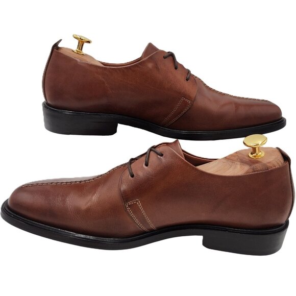 Cole Haan Beckett II Brown Leather Split-toe Derby Blucher Dress Shoes Mens 8.5M main image 6